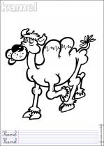 coloriage-chameau-1